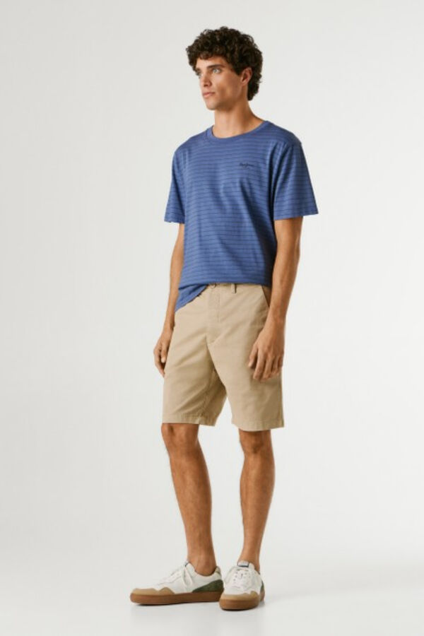 Pepe Jeans Pantal&oacute;n corto chino beige