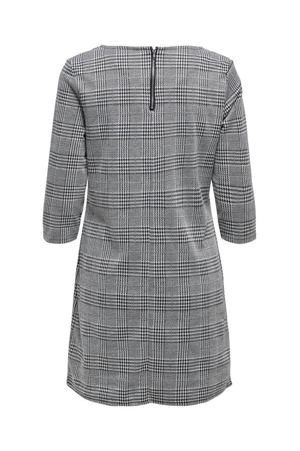 Springfield Short dress with 3/4-length sleeves crna