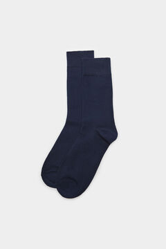 Springfield Essential single colour socks blue