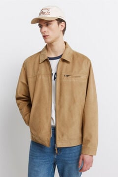 Springfield Faux suede jacket