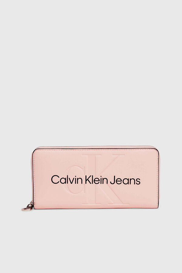 Springfield Women's Calvin Jeans Sculpted wallet ružičasta