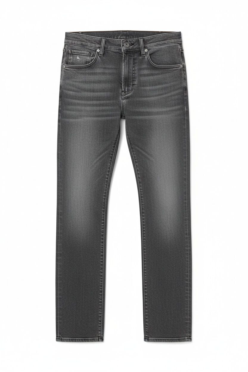 Springfield Washed black slim fit jeans
