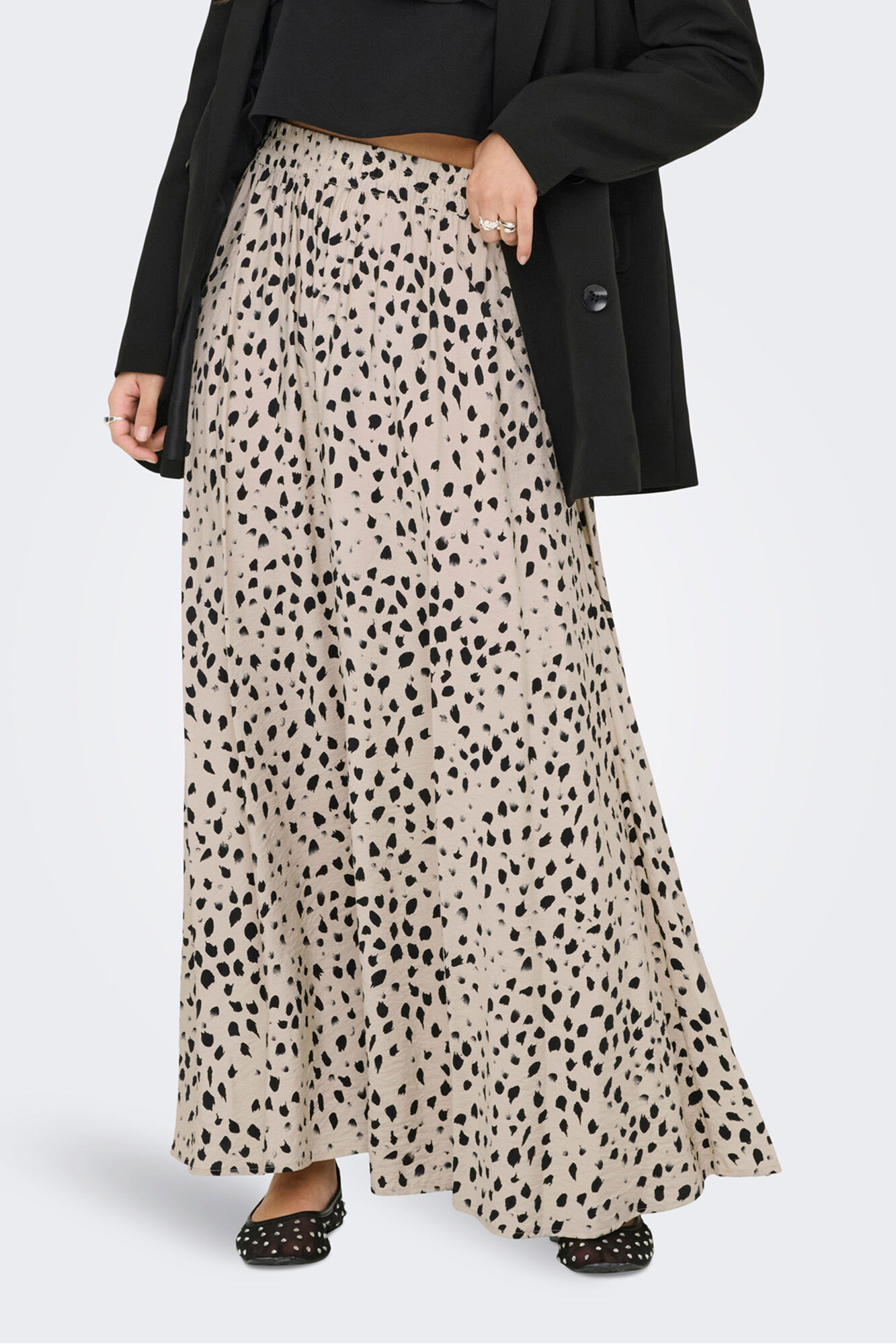 JDY Falda larga estampada