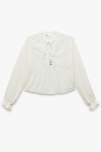 Koton Blusa de brocado