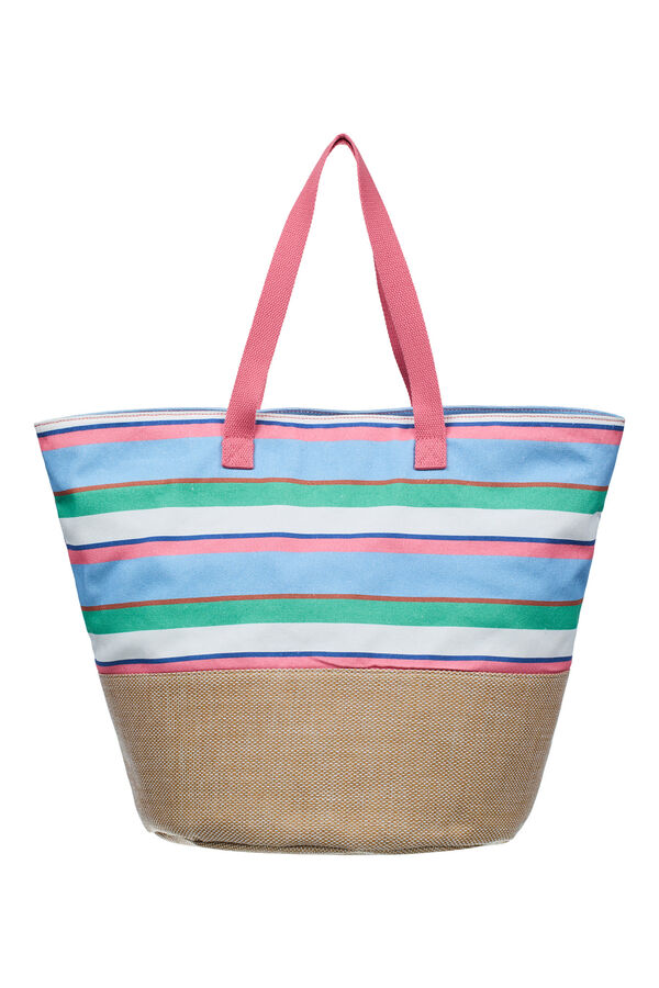Roxy Beach bag with handles brown