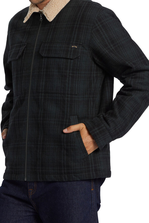 Billabong Men's Sherpa lining Jacket green