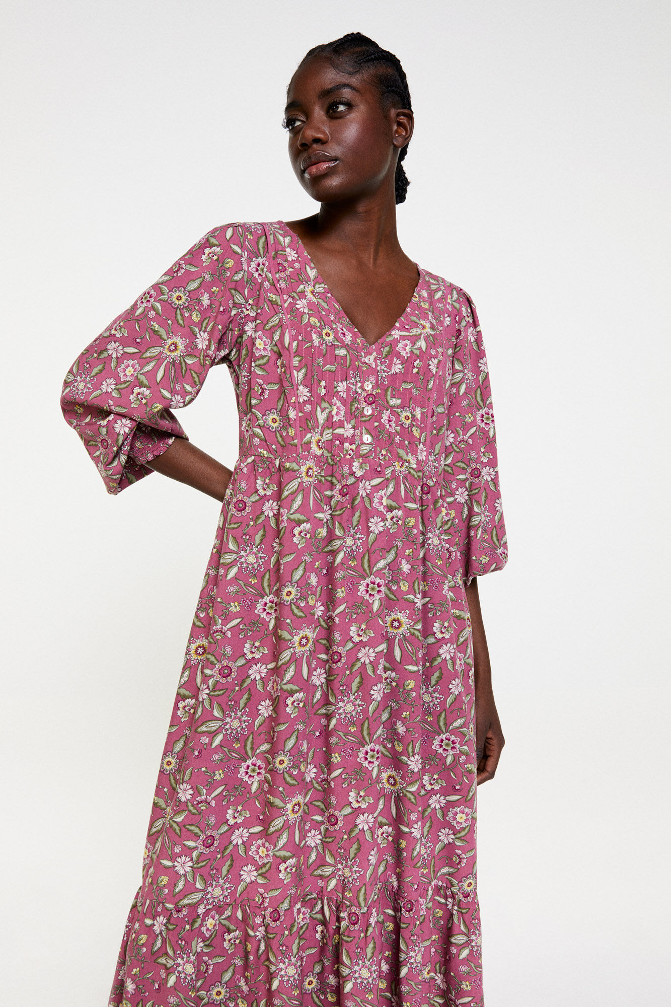 La mujer del vestido 2021 vonda casual botón de turn-down collar maxi  vestido largo elegante camisa vestidos vestidos de gran tamaño comprar \u003c  Ropa de mujer \\ Angelsport.cl