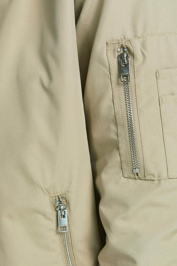 Springfield Water-resistant bomber jacket beige