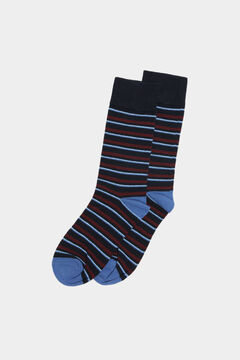 Springfield Socken Blau Streifen azulado