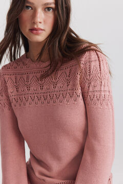 Springfield Knit border print jumper