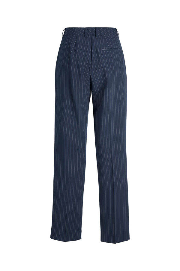 Springfield Women's Mary striped trousers navy