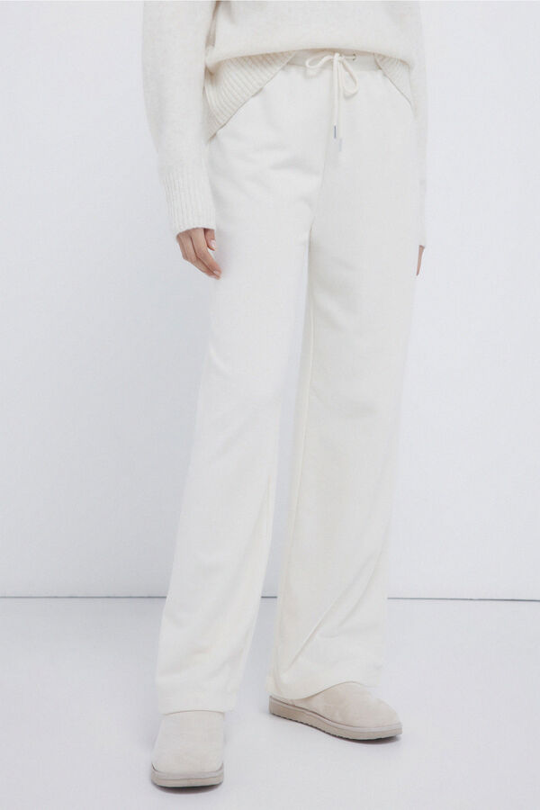 Springfield Plush trousers nude