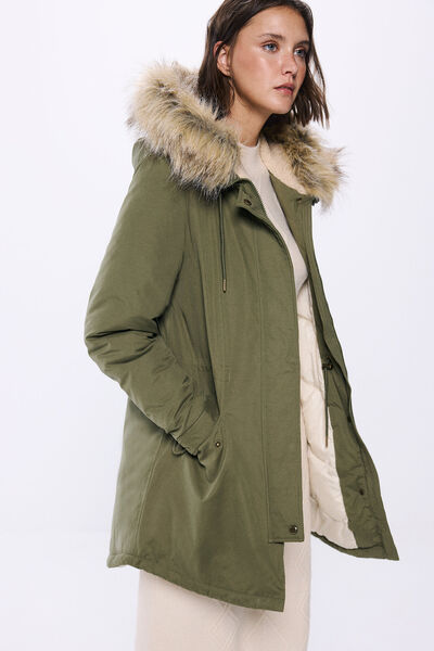 Springfield Sorona Aura cotton parka khaki