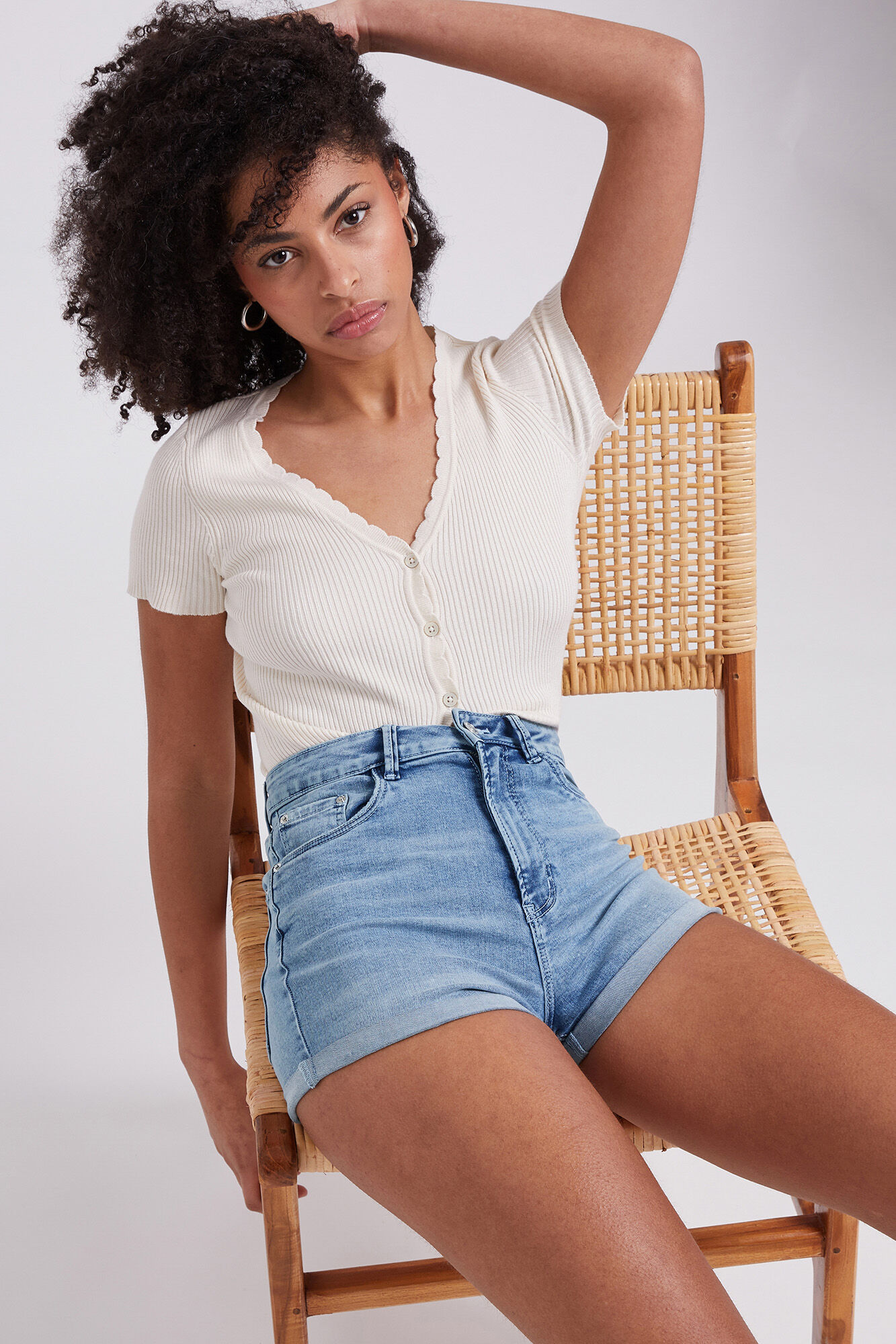 Shorts vaqueros de Springfield para mujer | FASHIOLA.es