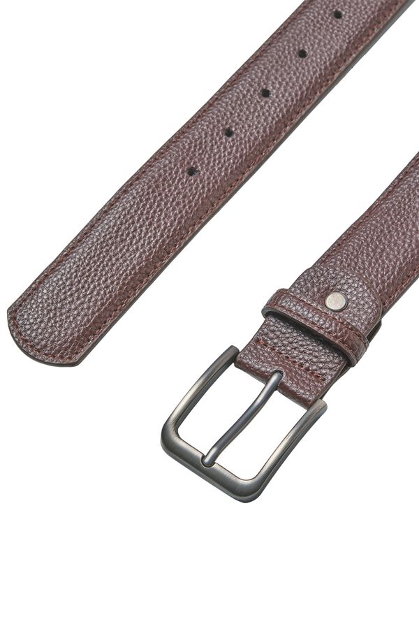 Jack & Jones Faux leather belt brown