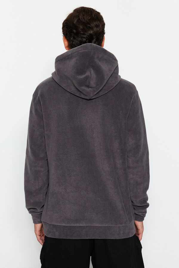 Trendyol Sudadera polar gris