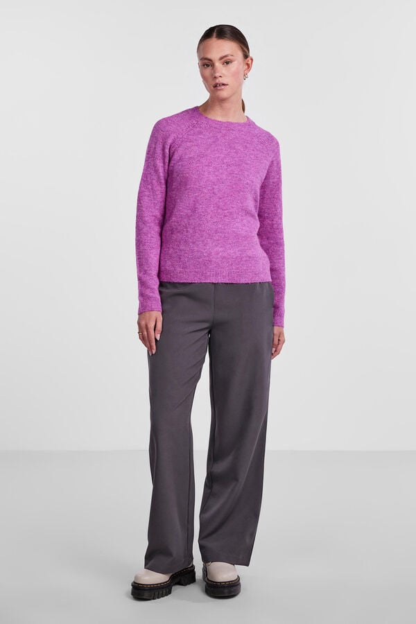 Springfield Soft knit jumper purple