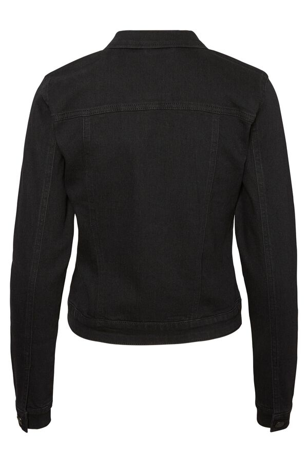 Noisy May Denim slim fit jacket black