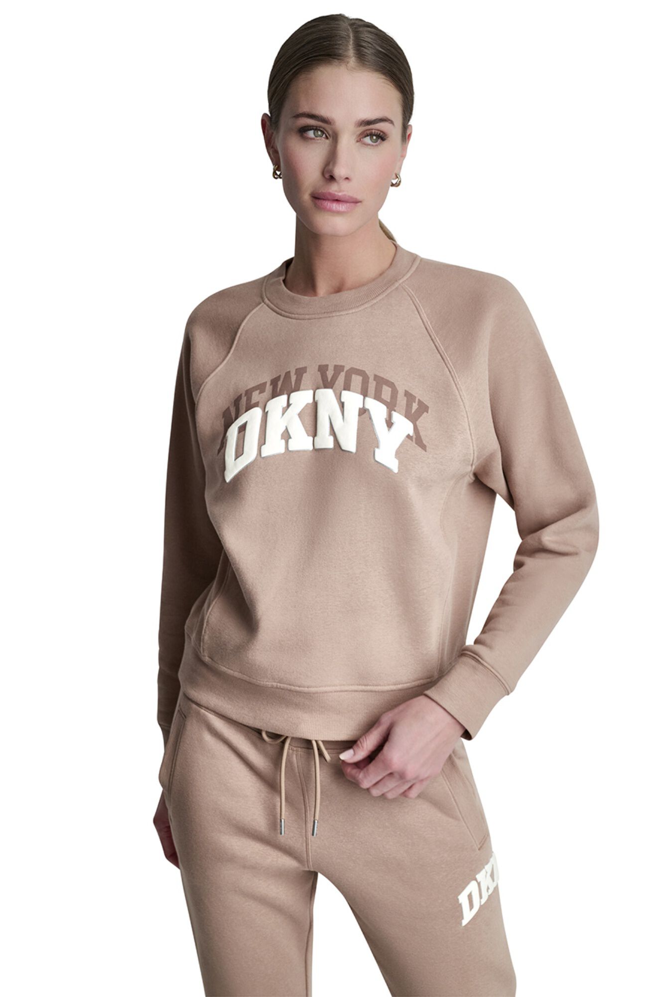 DKNY Sweatshirt gola redonda logo