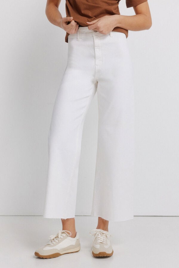 Springfield Sailor trousers white