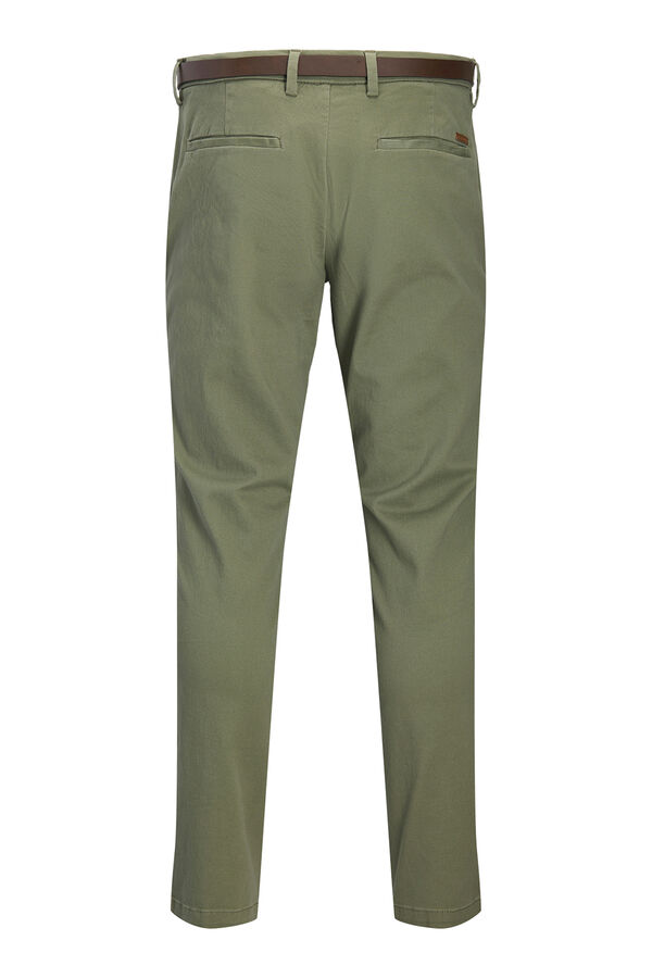 Jack & Jones Pantal&oacute;n chino slim fit verde