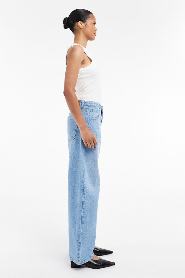 Topshop Barrel fit jeans blue