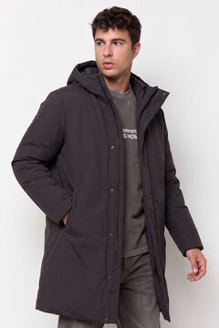 Balmohk Puffer parka with hood