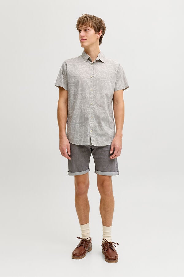 JJ REBEL Poplin short sleeve shirt nude