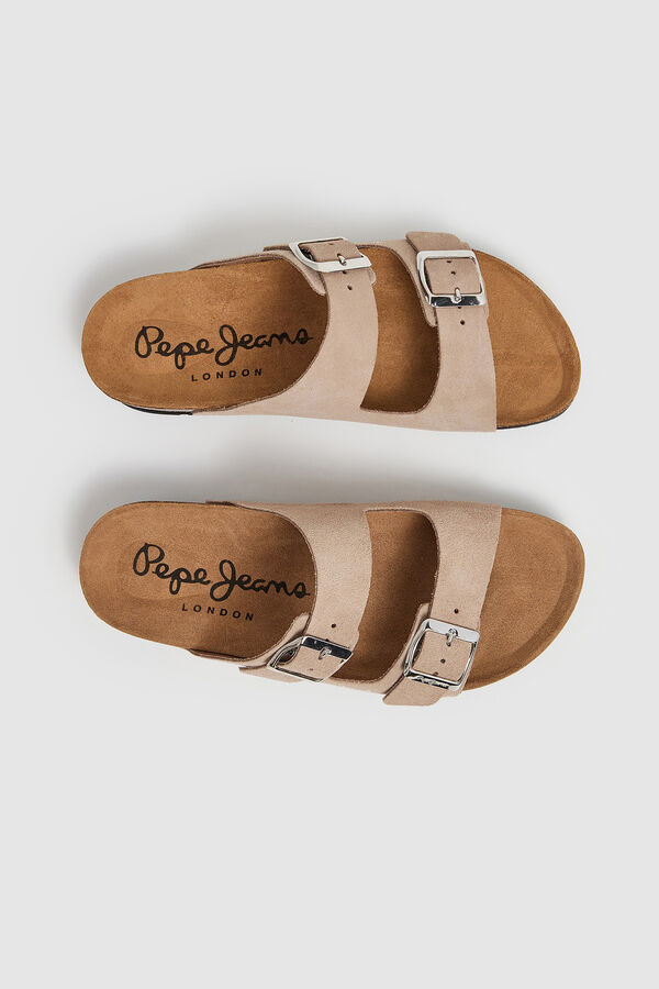 Springfield Suede Sandals | Pepe Jeans arena