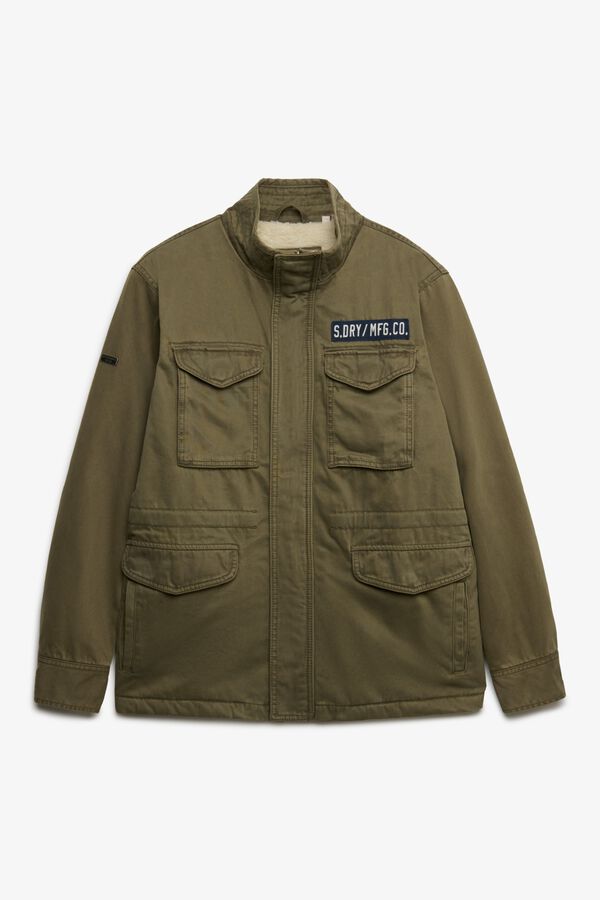 Superdry Casaco militar bege