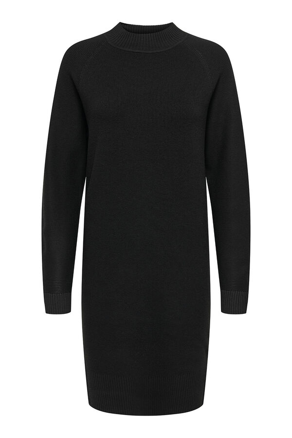 JDY Strick- kurzes Kleid Schwarz