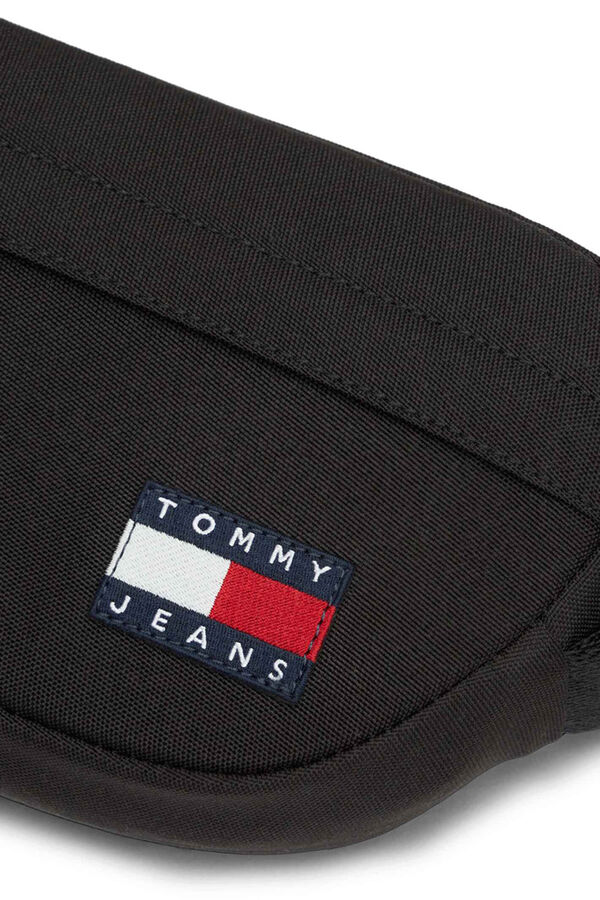 Tommy Jeans Tommy Jeans fanny pack with flag logo black