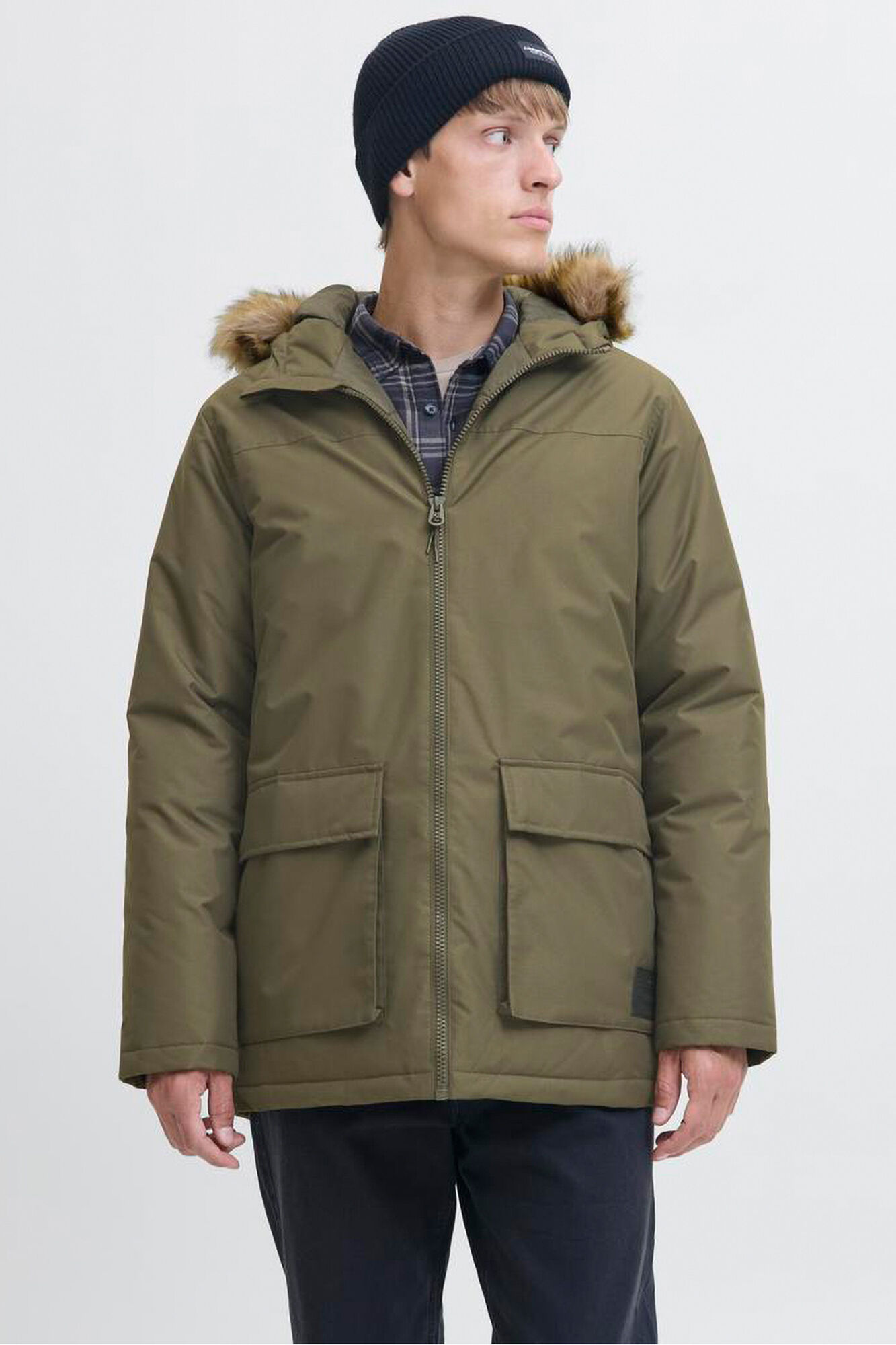 JJ REBEL Parka capucha pelo