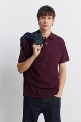 Springfield Basic regular fit polo shirt SPRINGFIELD printed