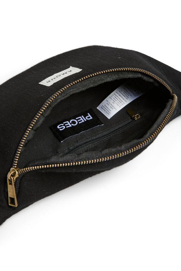 Pieces Ri&ntilde;onera con correa ajustable negro