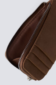 Springfield Faux suede card holder purse