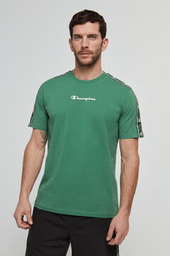 Springfield Short-sleeve T-shirt with side logo tie  green