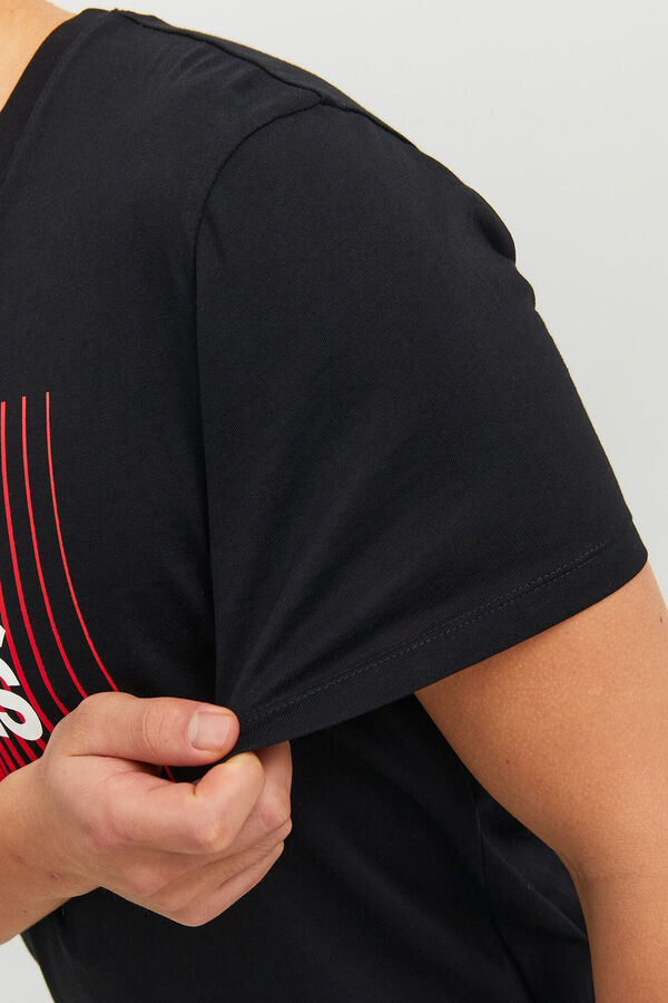 Jack & Jones Standard fit T-shirt black
