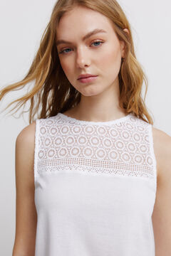 Springfield T-shirt de al&ccedil;as bordada