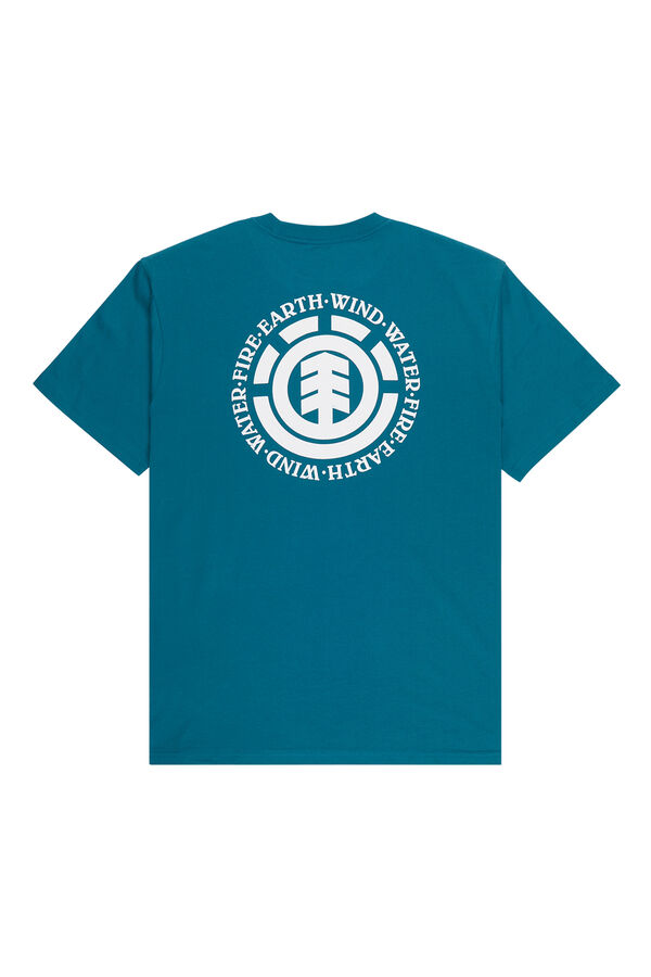 Element Camiseta de manga corta azul