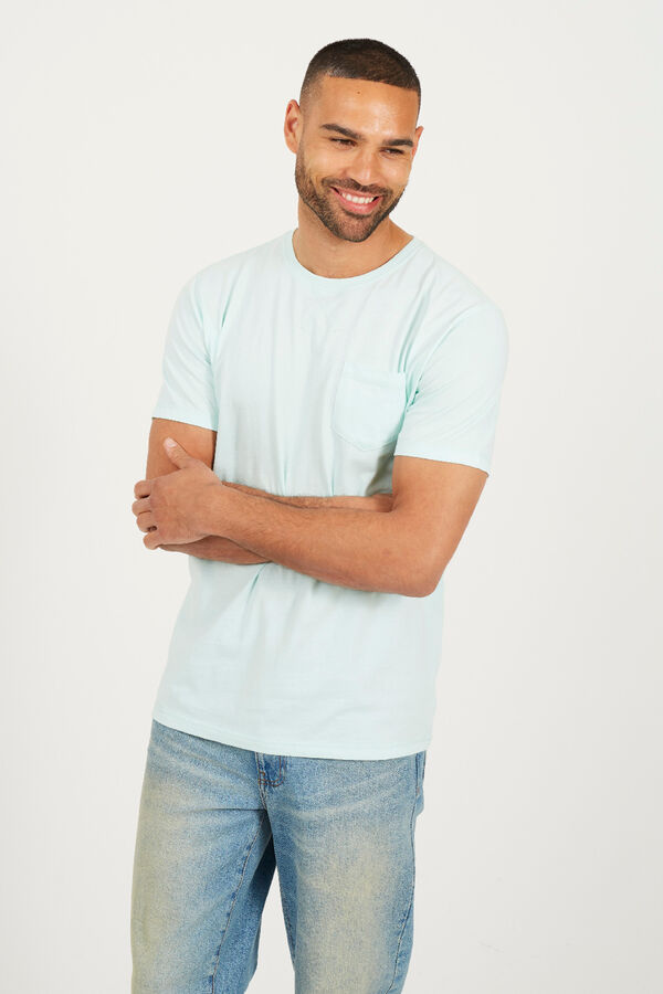 Brave Soul Essential short-sleeved T-shirt beige