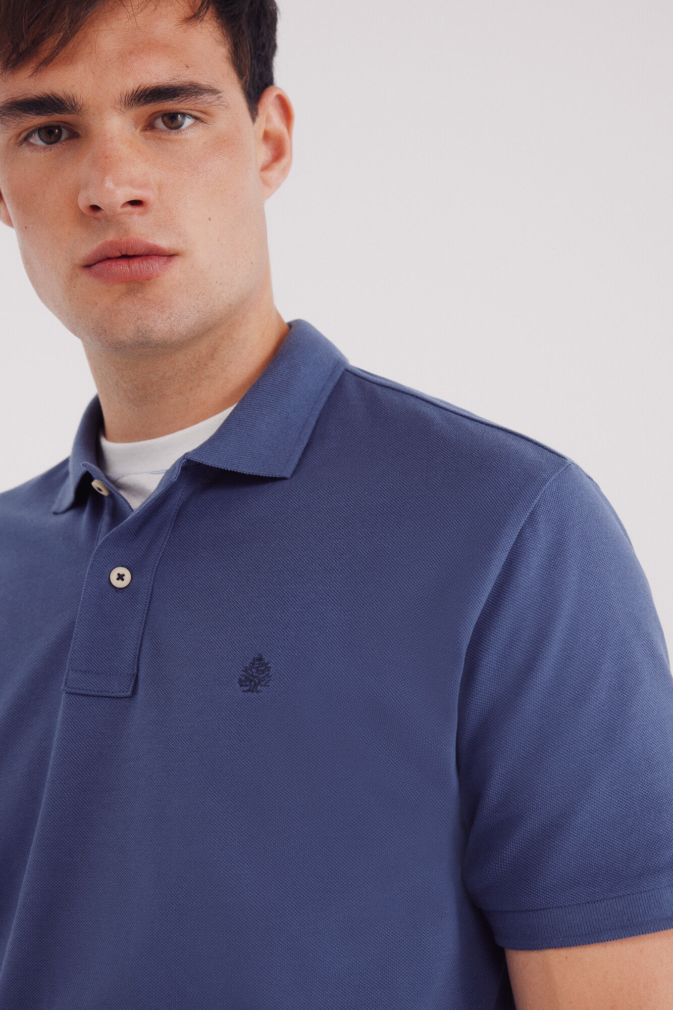 Springfield Essential regular fit piqu&eacute; polo shirt