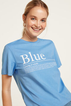 Springfield Short-sleeved T-shirt  bluish