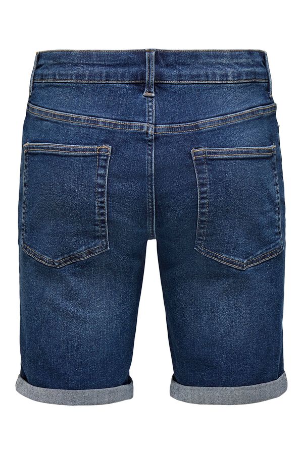 Only & Sons Denim Bermuda shorts blue