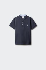 Springfield Kids Polo mao chambray ni&ntilde;o azul