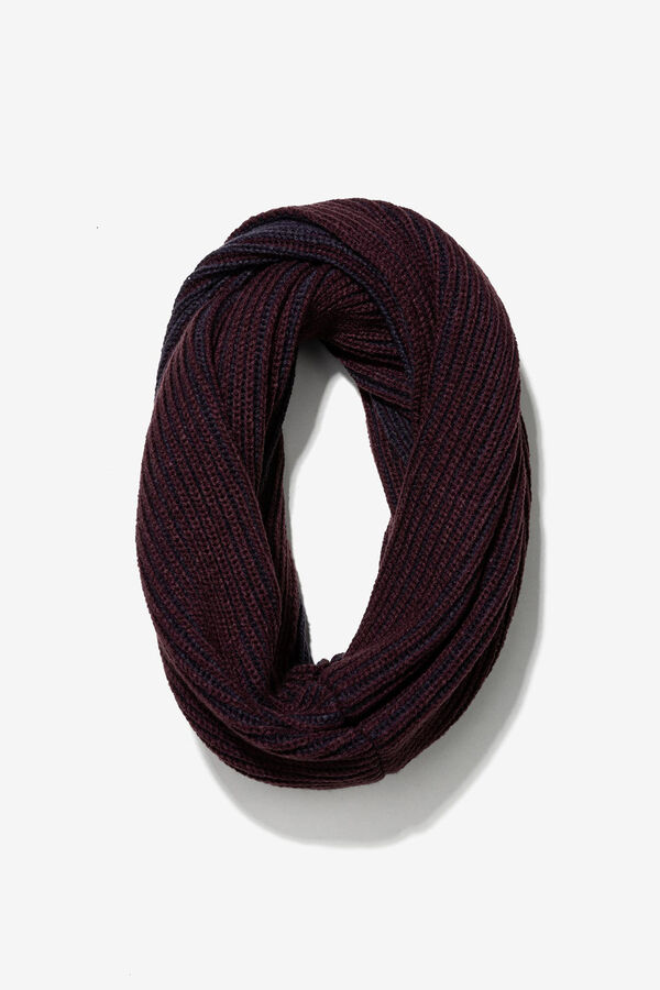 Tiffosi Cuello De Punto Bicolor Trenzado estampado