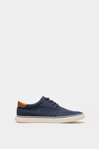 Springfield Organic cotton urban trainer bluish