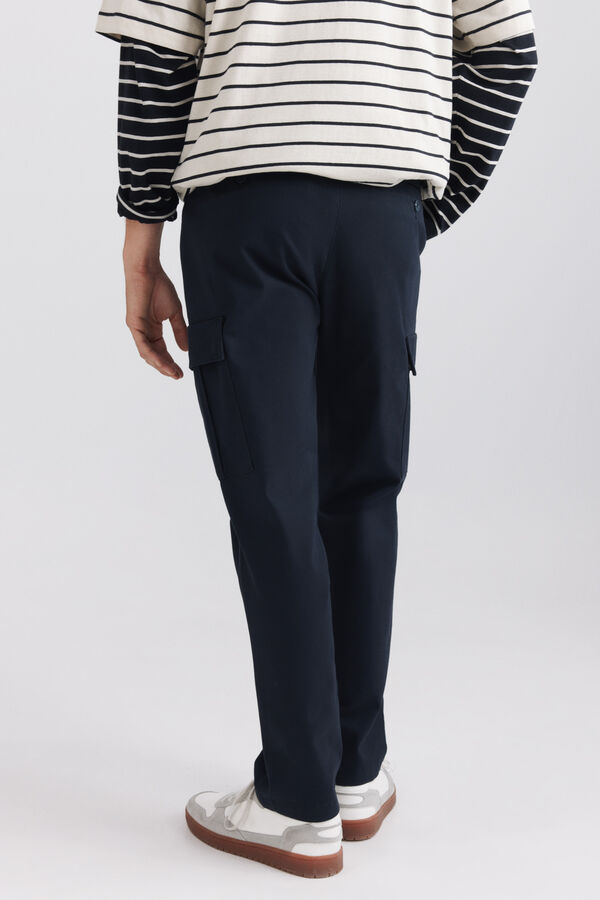 Springfield Comfort cargo trousers blue