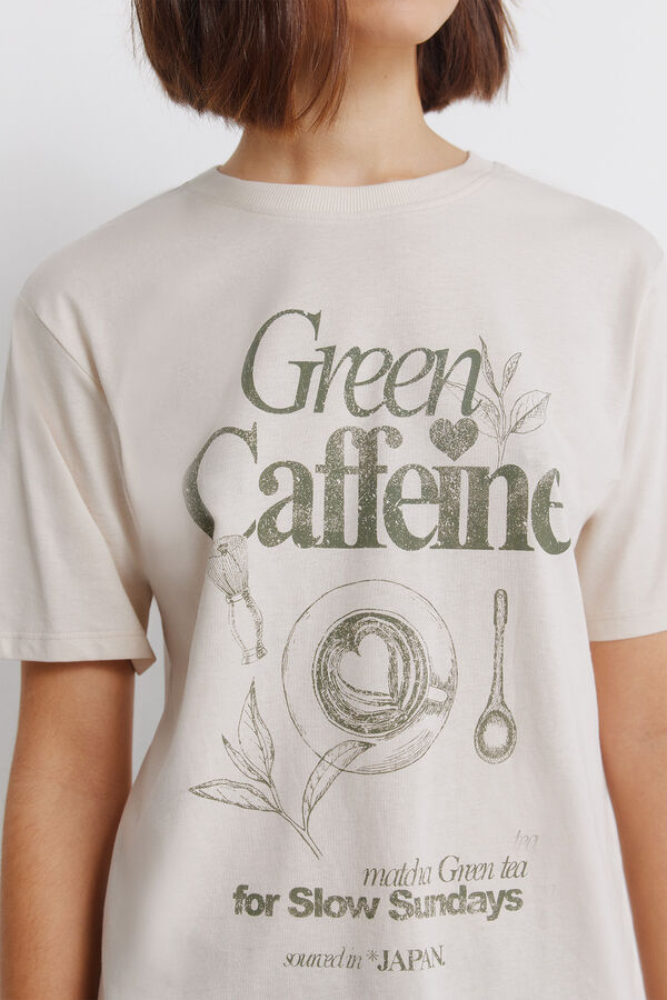 Springfield Short-sleeved T-shirt Le caf&eacute; grey