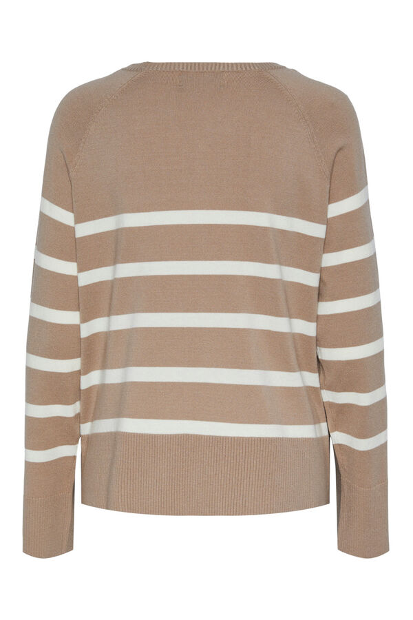 Pieces Knit jumper nude
